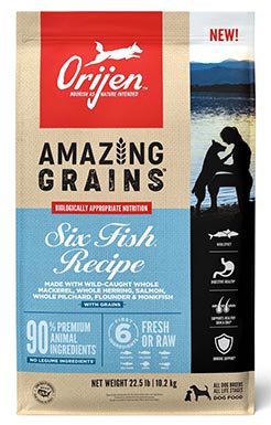 Orijen Amazing Grains Six Fish Recipe