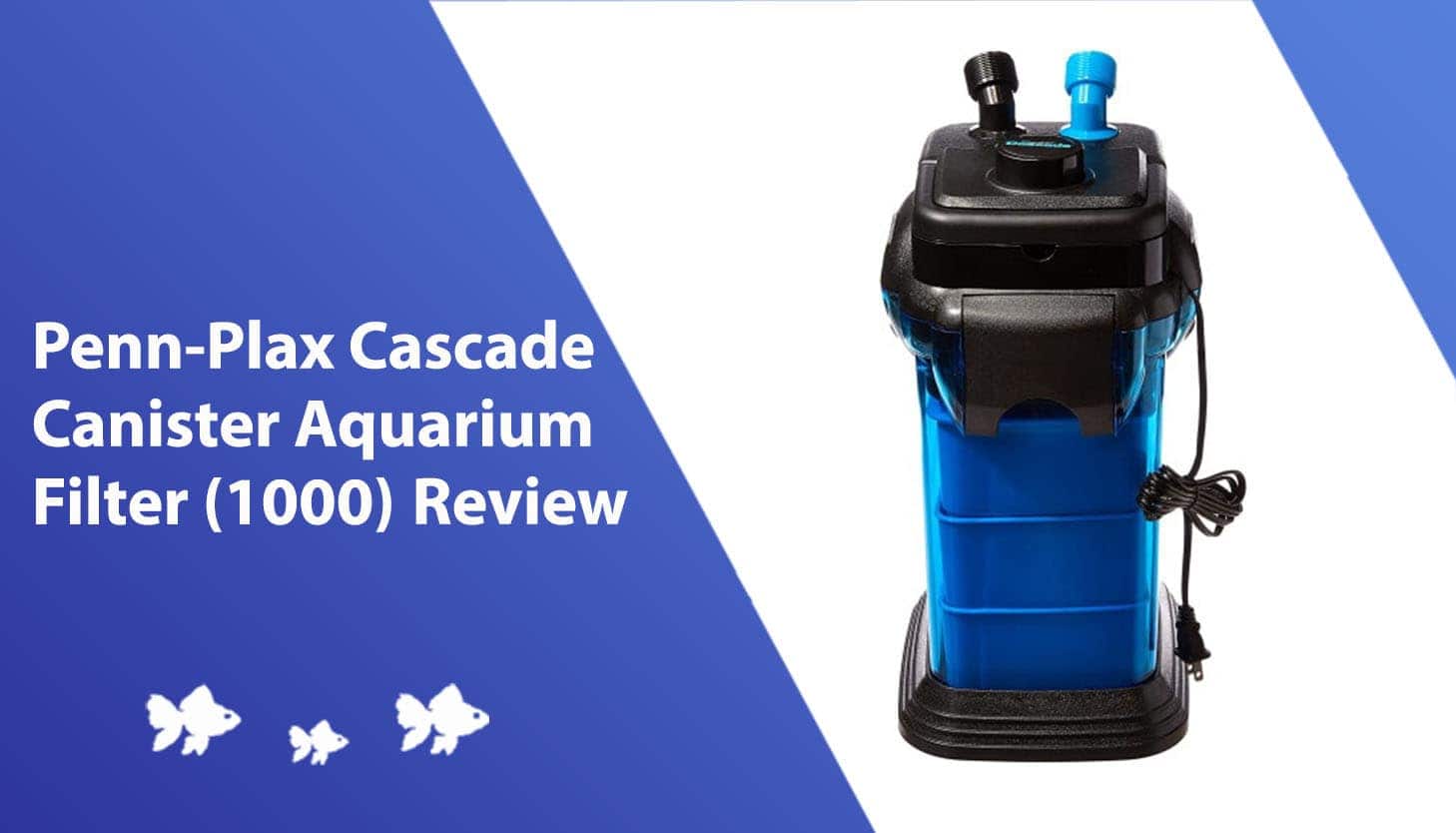 Penn-Plax Cascade Canister Aquarium Filter (1000)