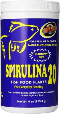 Royal Pet Supplies Inc Zoo Med Thức ăn cho cá vảy tảo Spirulina 20