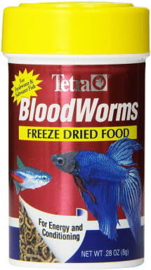 Tetra BloodWorms, Thực phẩm đông khô