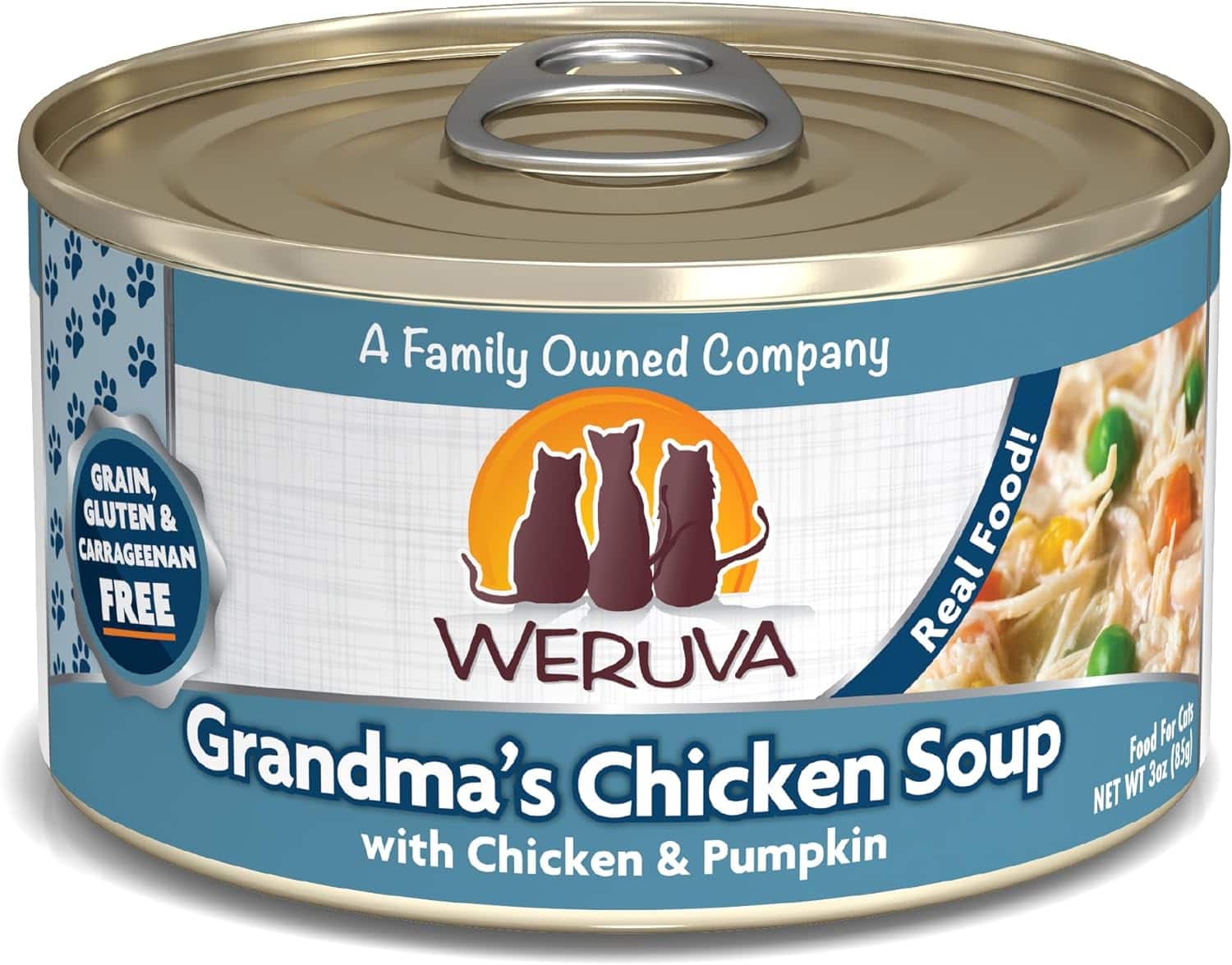Weruva Classic Cat Food, Grandma?S Chicken Soup with Chicken Breast & Veggies 