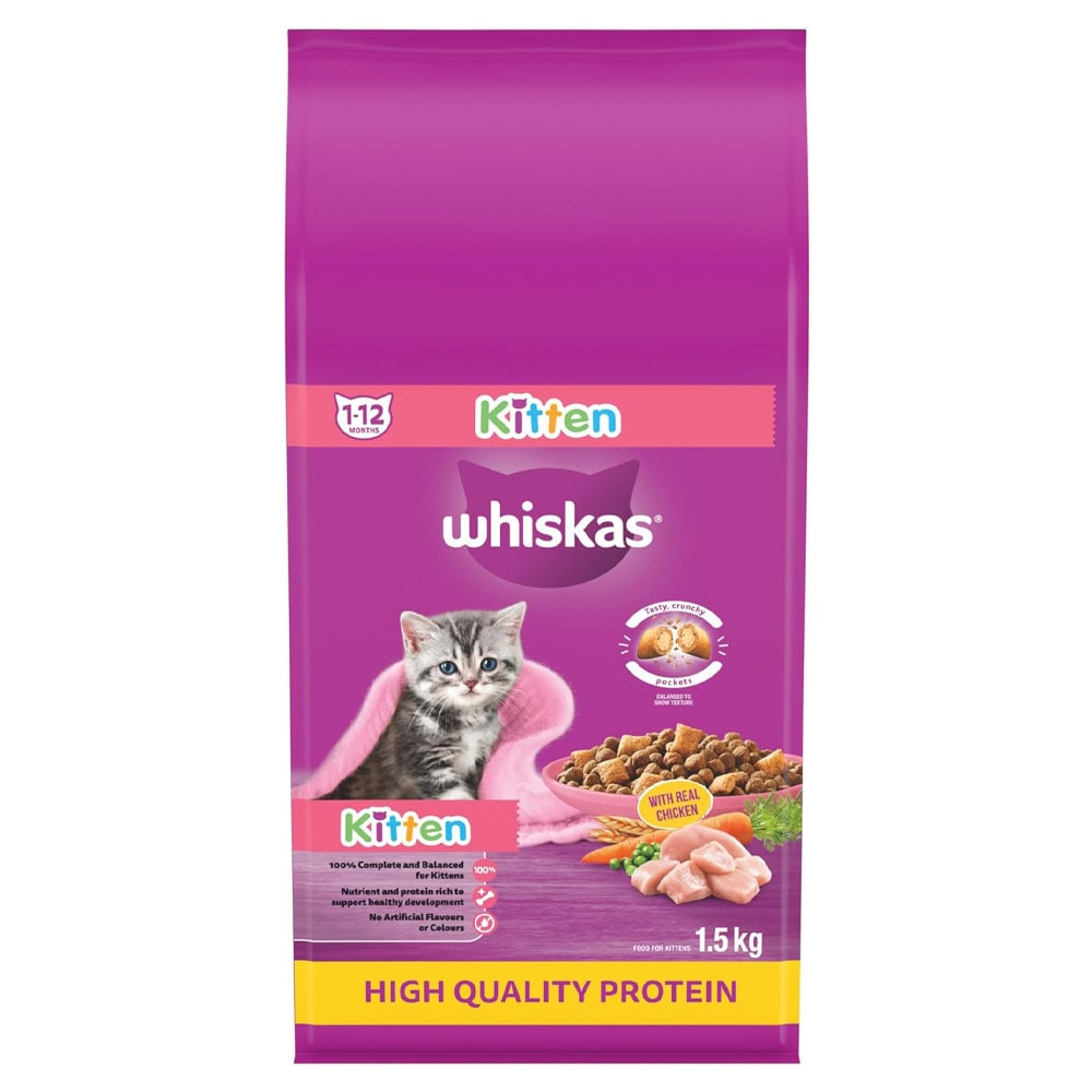 Whiskas Dry Kitten Food