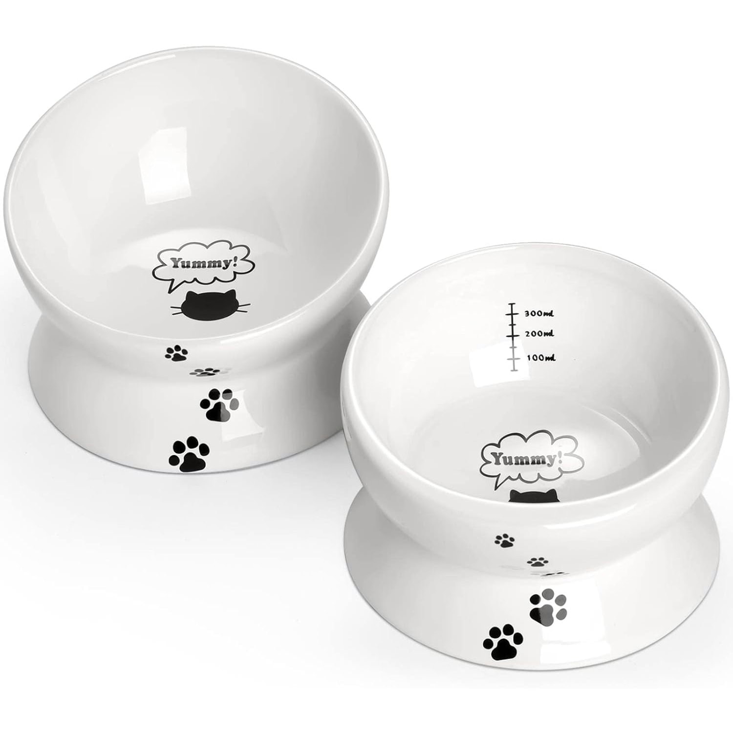Y YHY Cat Food Bowls