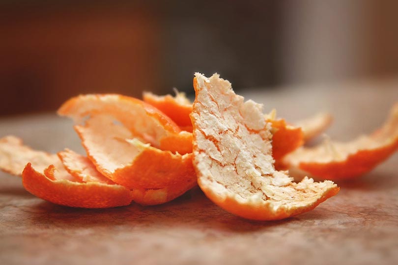 orange peels