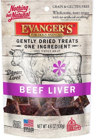 Evanger's Nothing but Natural Beef Lives Treatments