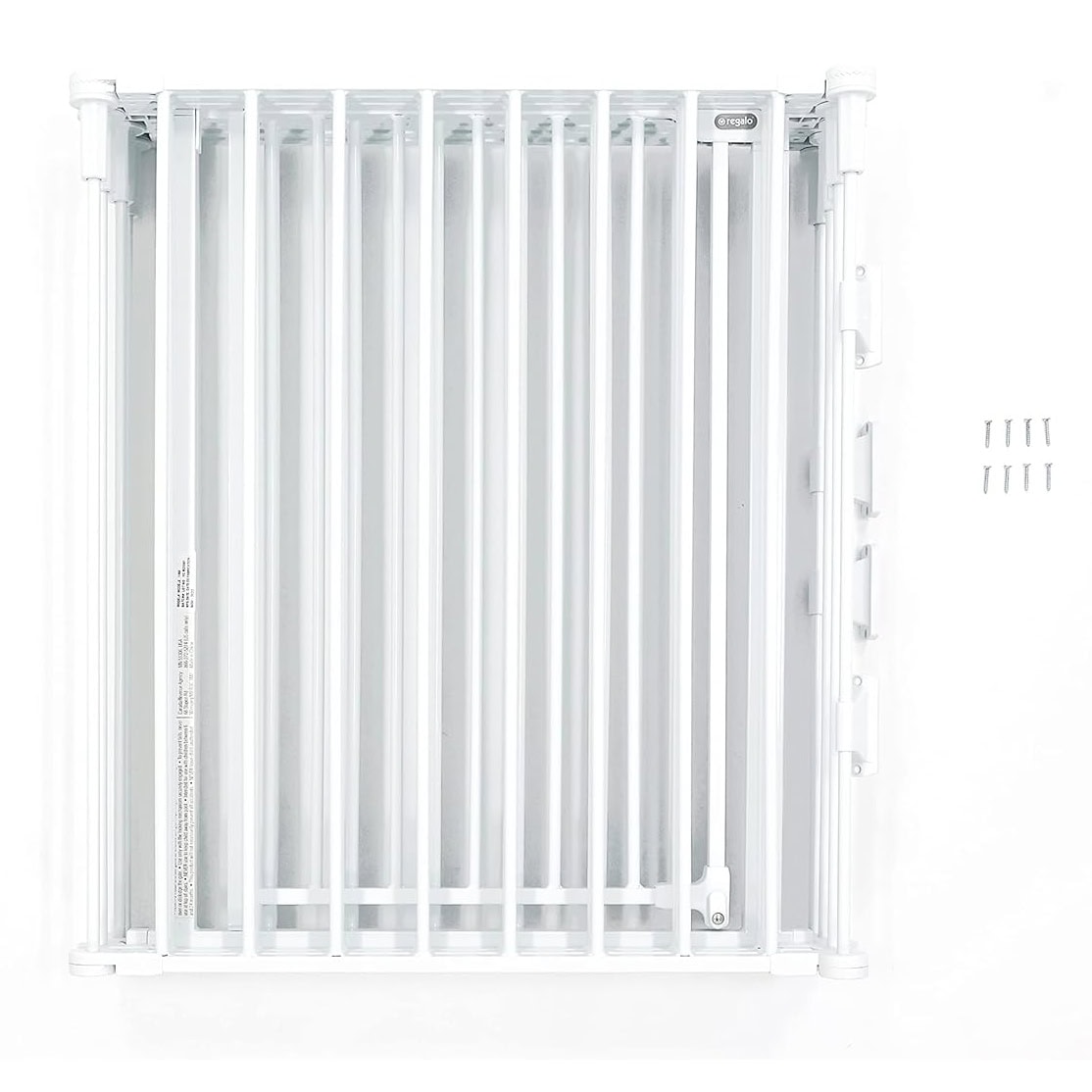 Regalo 194-Inch Super Wide Adjustable Baby Gate and Play Yard