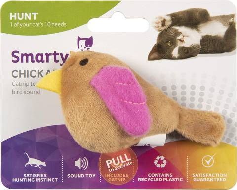 Đồ chơi mèo âm thanh điện tử SmartyKat Chickadee