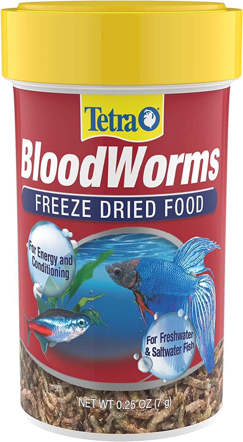 Tetra BloodWorms, Thực phẩm đông khô