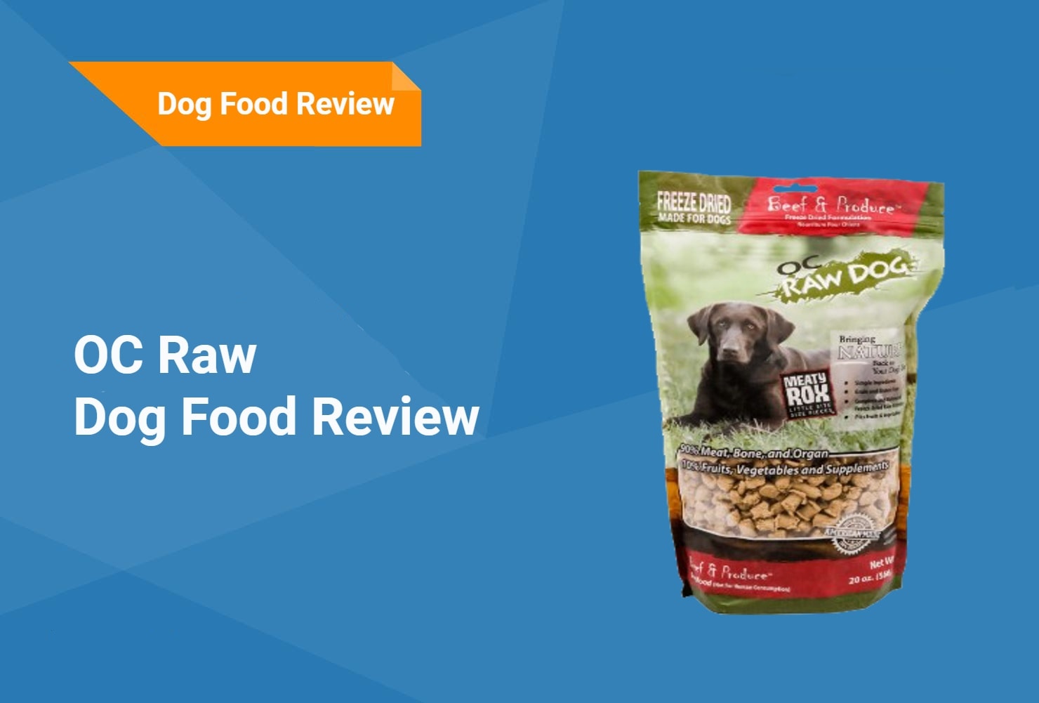 oc raw Dog Food Review