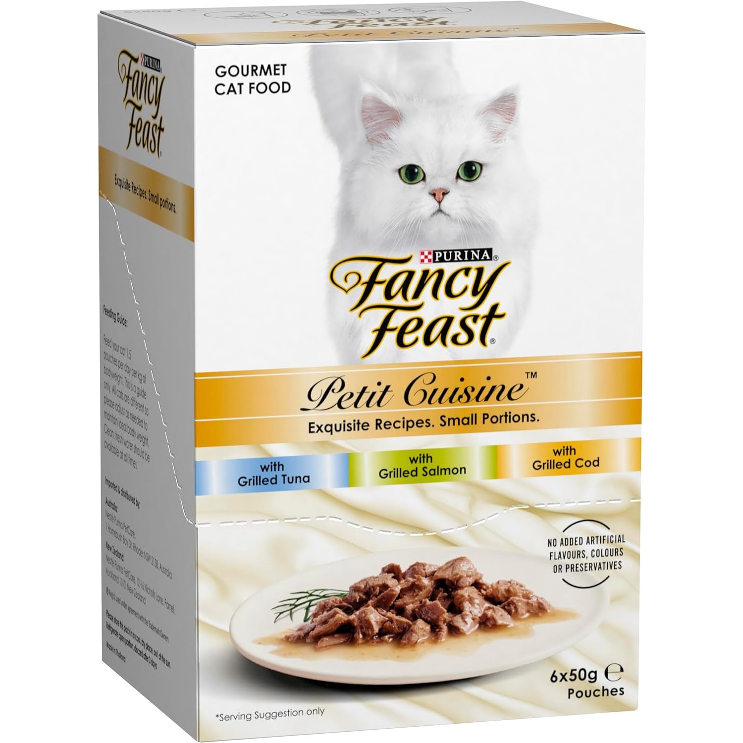 Fancy Feast Petit Cuisine Tuna, Salmon, and Cod Wet Cat Food