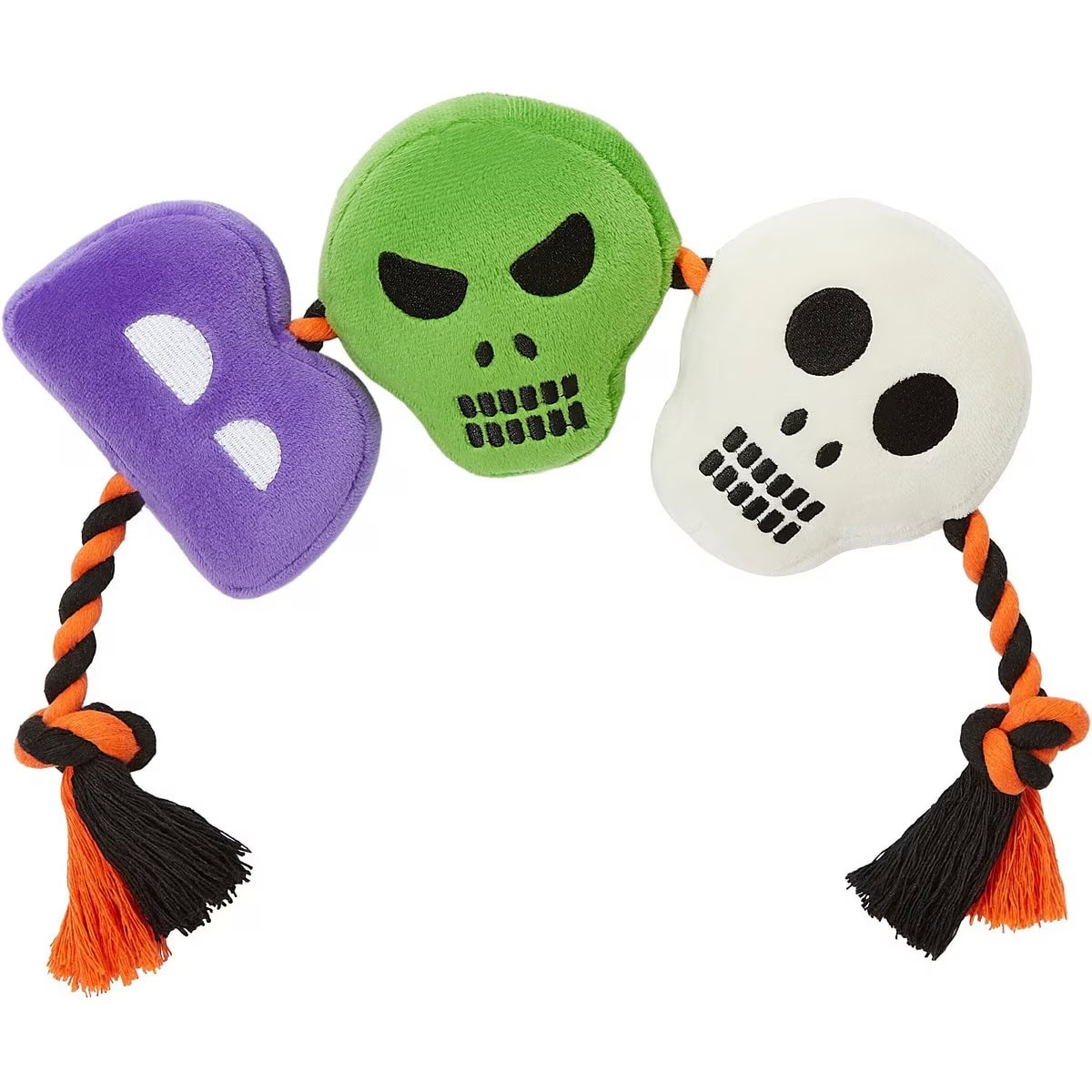 Frisco Halloween Boo Plush with Rope