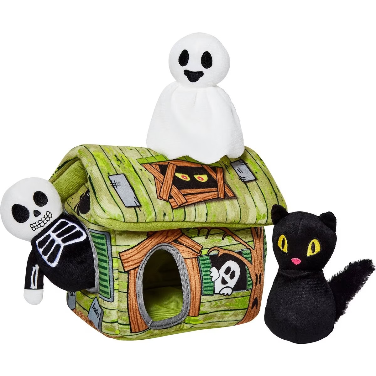 Frisco Haunted Shack Puzzle Dog Toy