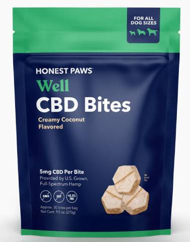 Honest Paws Well CBD Bites