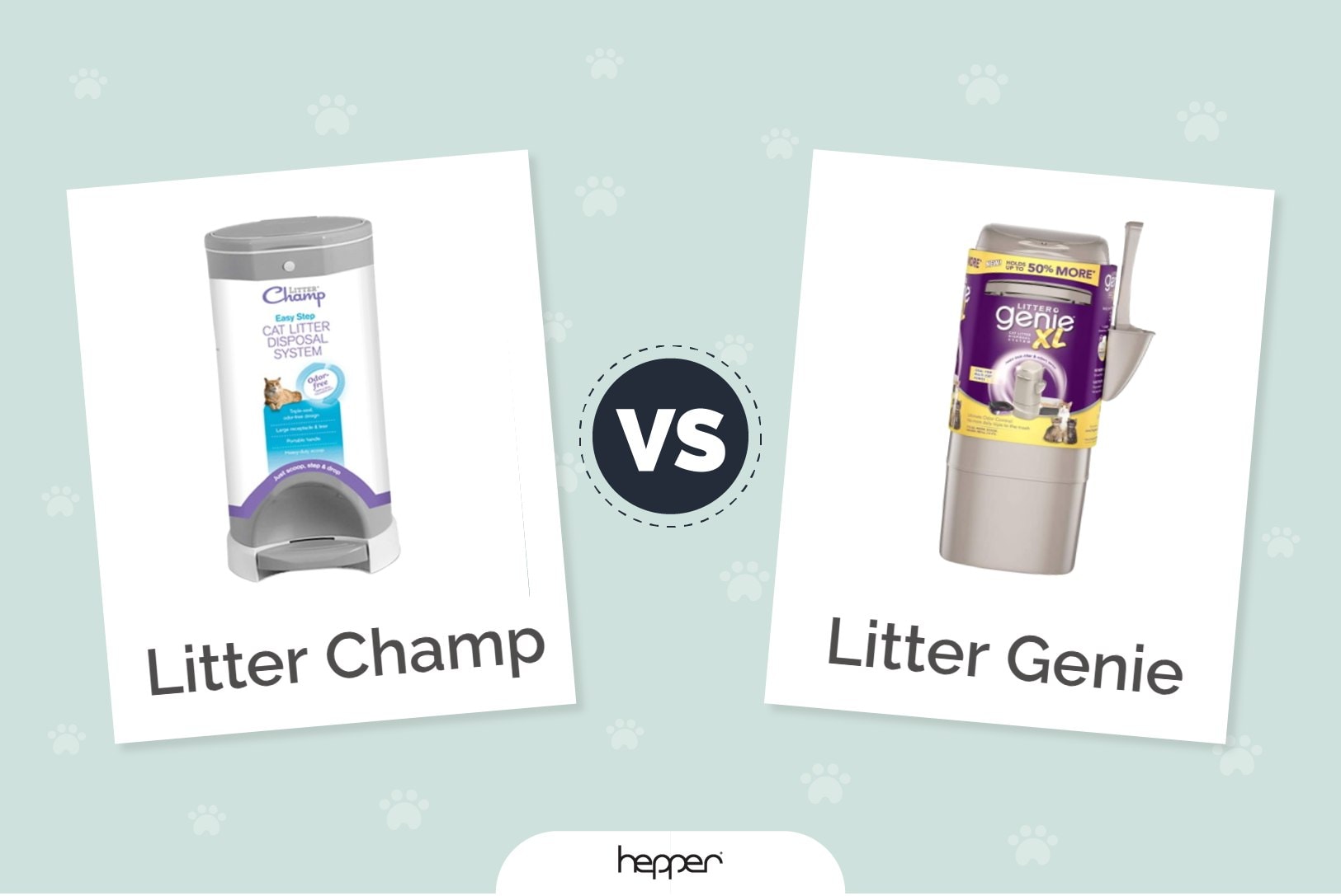 Litter Champ versus Litter Genie - FT