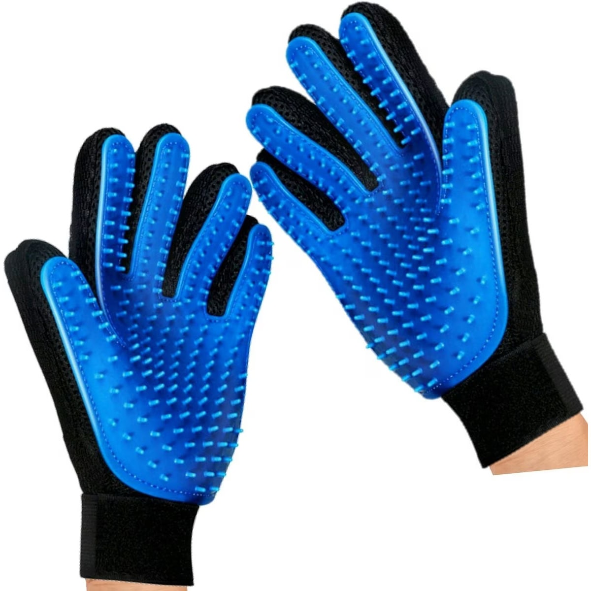 Mr. Peanut_s Hand Gloves Dog & Cat Grooming & Deshedding Aid New