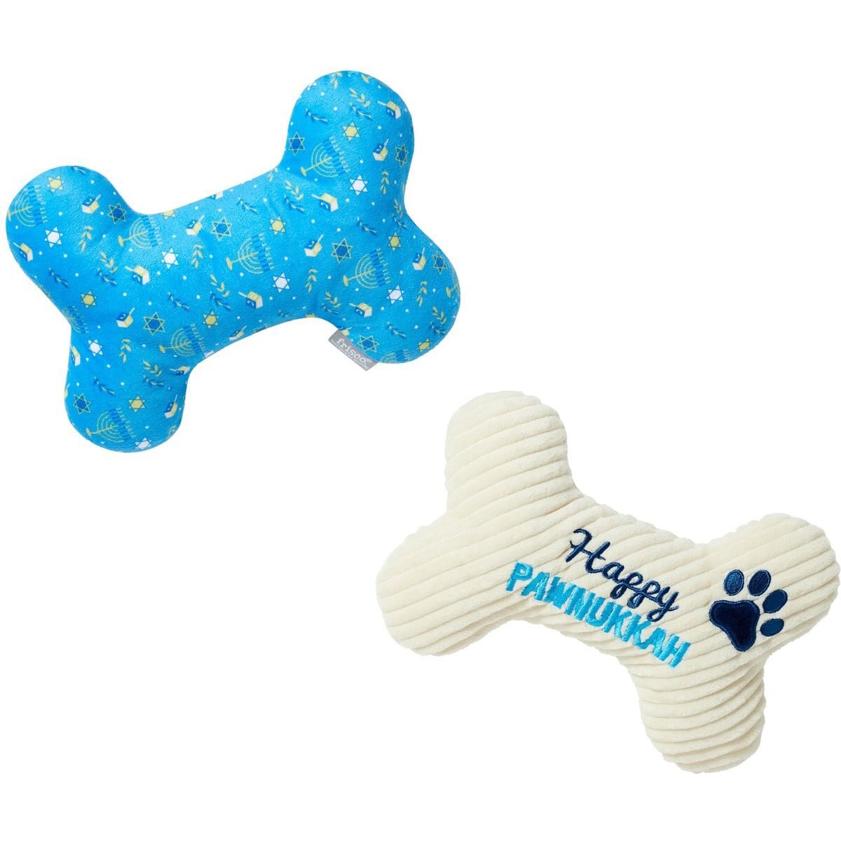 Frisco Plush Happy Pawnukkah Bone Squeaky
