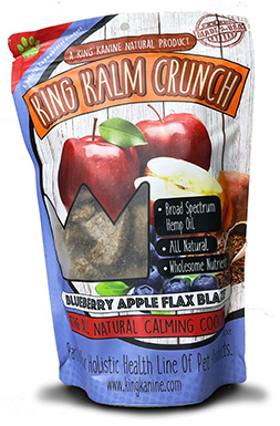 King Kalm Crunch Blueberry Apple Flax Blaze