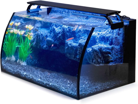 Bể cá thủy tinh LED Hygger Horizon 8 gallon