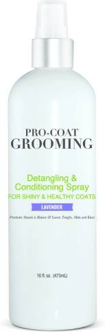 Pro-Coat Grooming Lavender Detangling & Conditioning Dog Spray