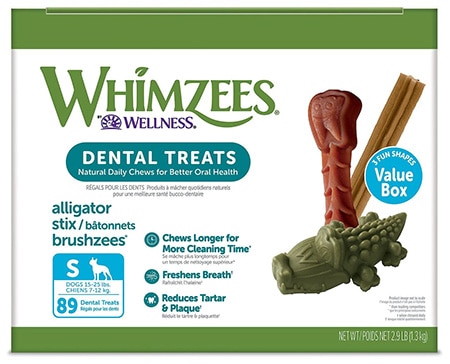 WHIMZEES by Wellness Natural Grain-Free Dental Dog Treats