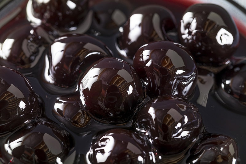 cận cảnh quả anh đào maraschino