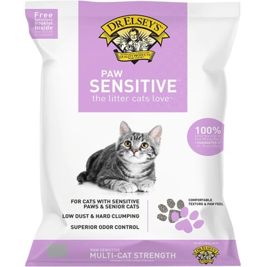 Tiến sĩ Elsey's Paw Sensitive Multi-Cat Strength Cat Litter