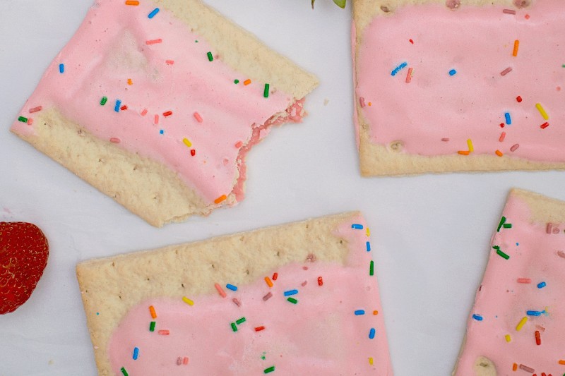 Strawberry pop tart