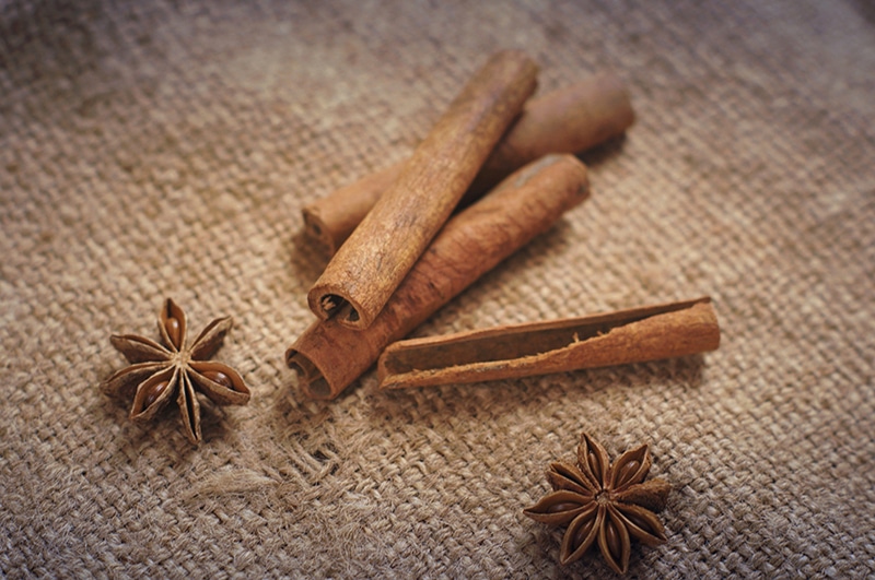 cinnamon and anise