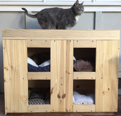 DIY Insulated Cat House