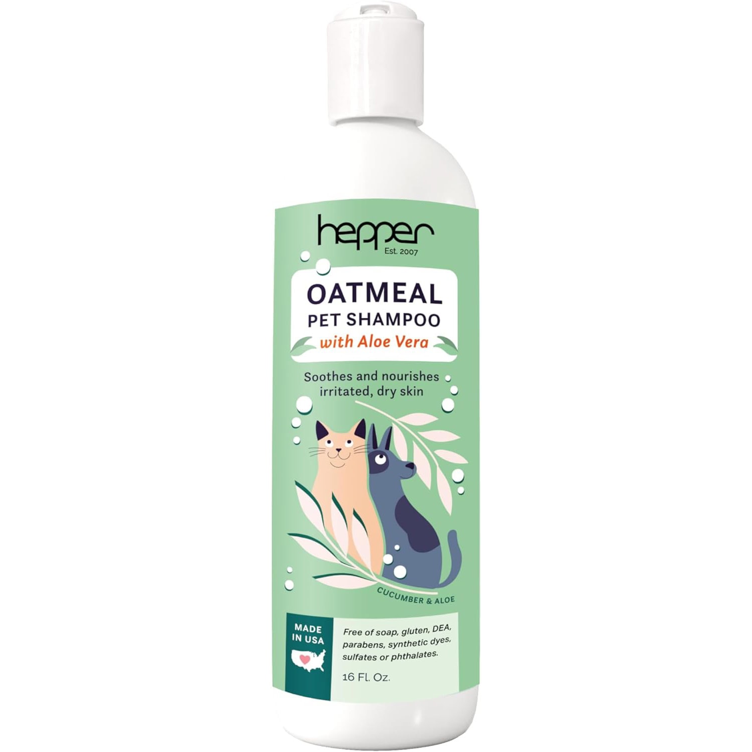 Hepper Colloidal Oatmeal Pet Shampoo