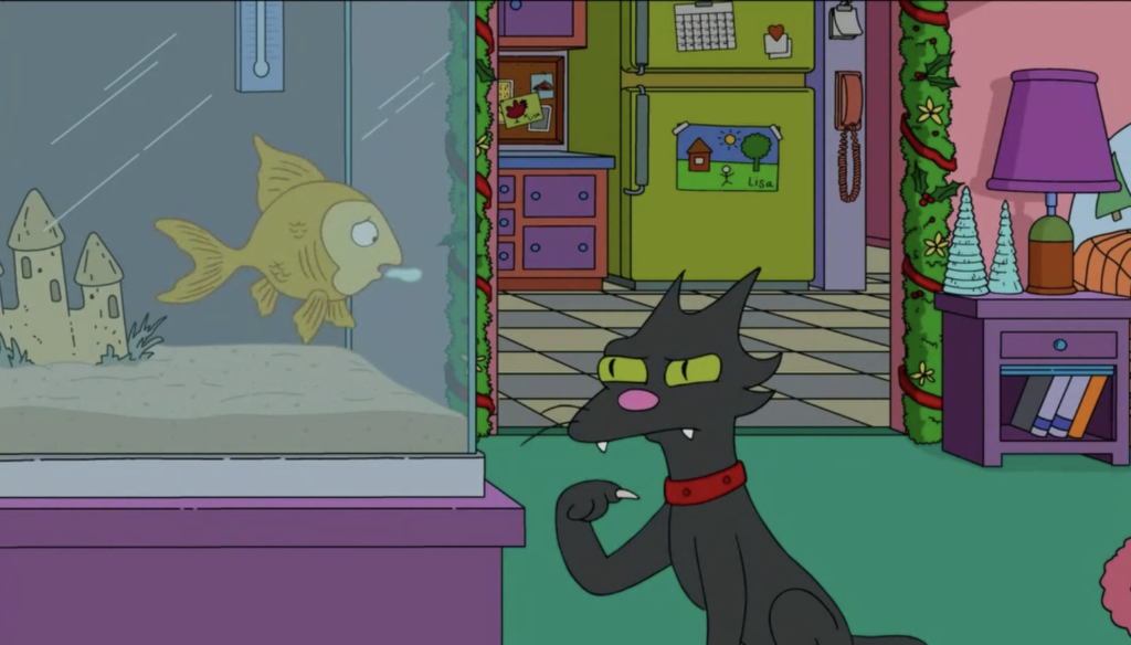 Snowball the cat - The Simpsons