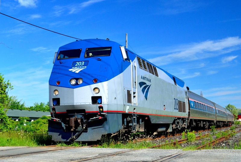 amtrak train