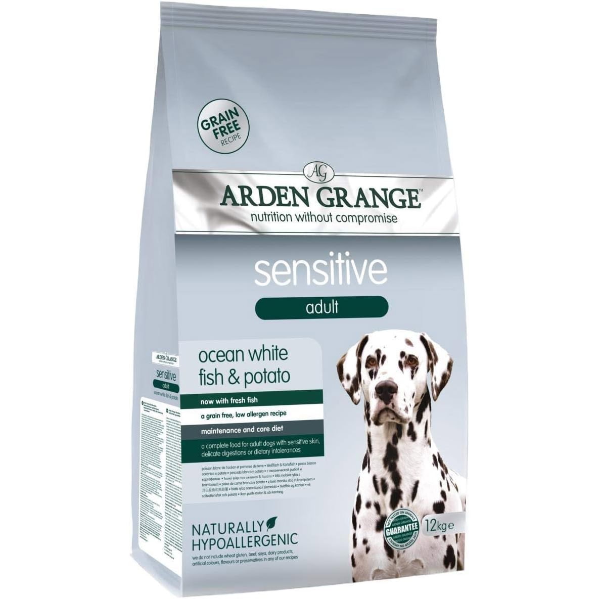Arden Grange Sensitive Adult Dry Dog Food Grain Free