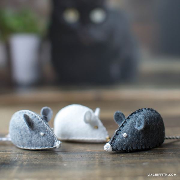 Felt Mouse DIY Cat Toy