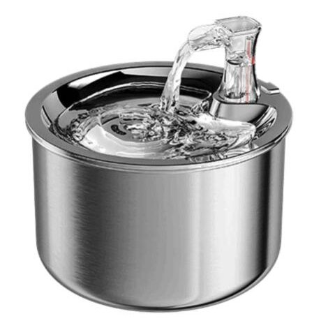 Hepper Stainless Steel Cat Water Fountain