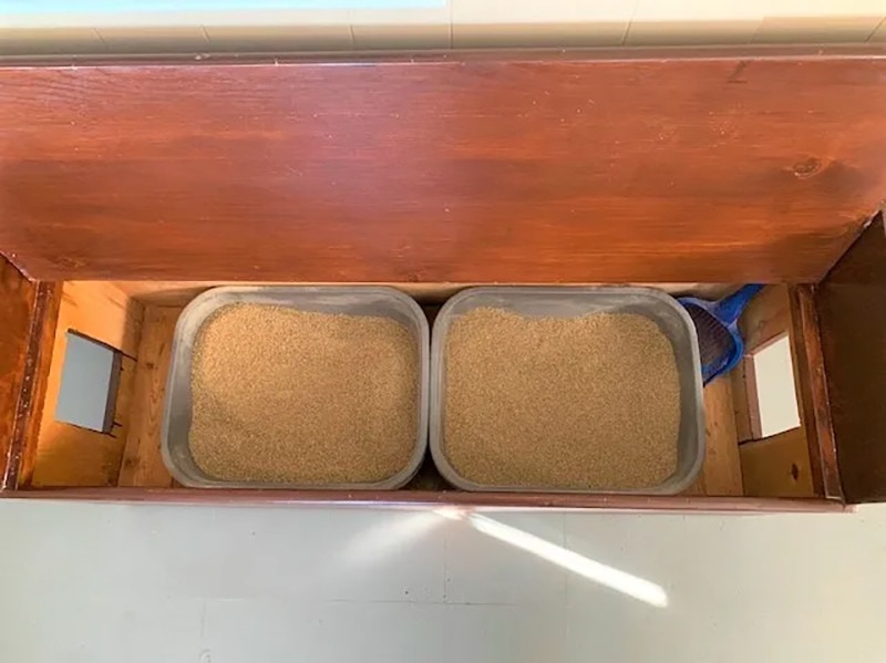 Interchangeable DIY Furniture Litter Box Enclosure