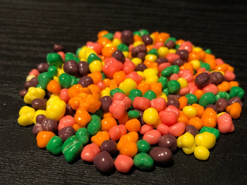colorful nerds candy