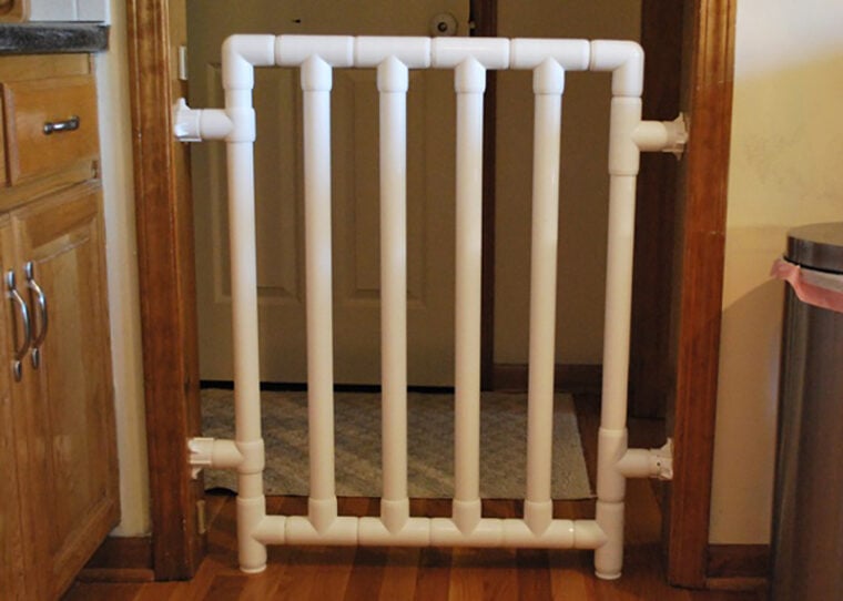 25 DIY Dog Gate Plans You Can Build Today (With Pictures) Hepper