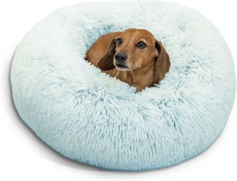 Best Friends by Sheri The Original Calming Shag Fur Donut Cuddler Cat & Dog Bed