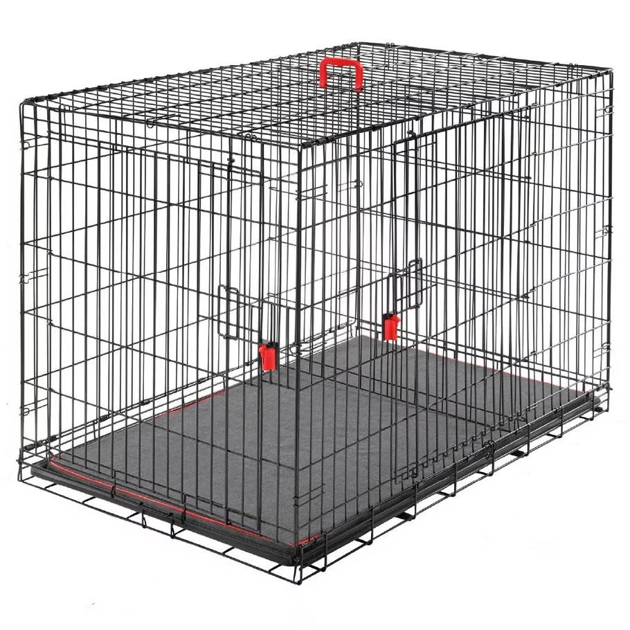 Frisco Heavy Duty Enhanced Lock Double Dog Crate