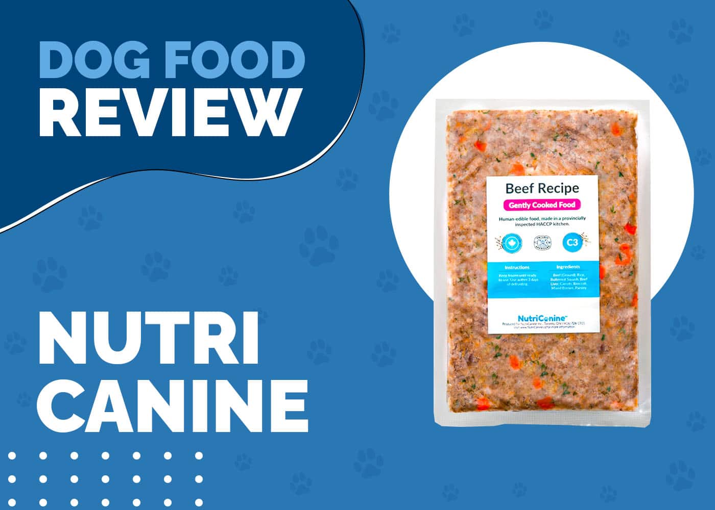 NutriCanine Dog Food Review