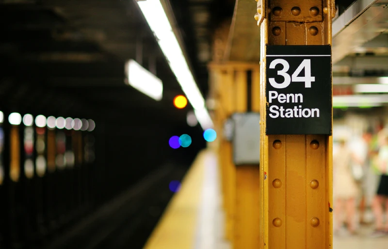 new york city subway sign