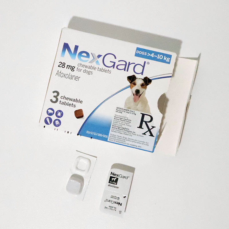 Nexgard chewable tablets for dogs