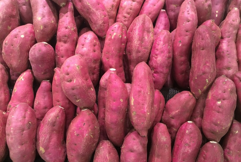 purple sweet potatoes
