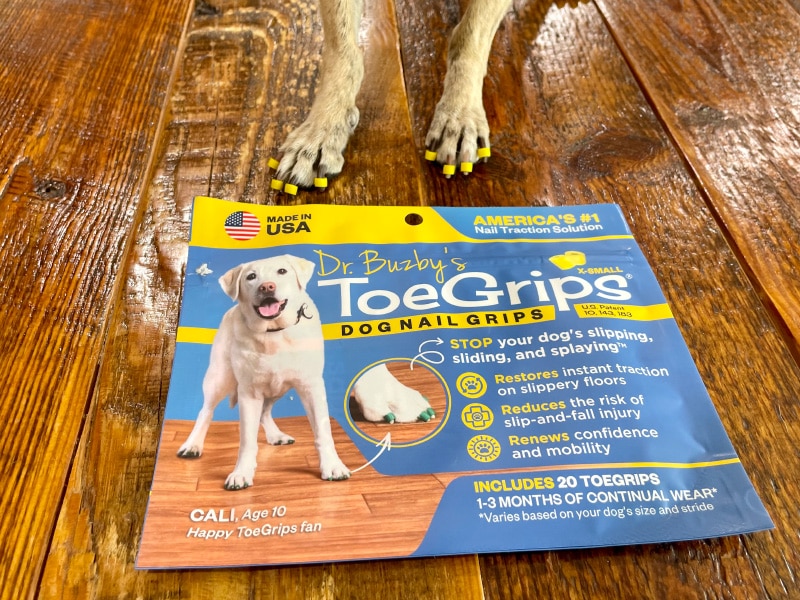 Dr Buzby's toegrips and package