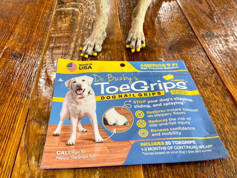 Nail Grips for Dogs - Instant Traction on Wood/Hardwood Floors