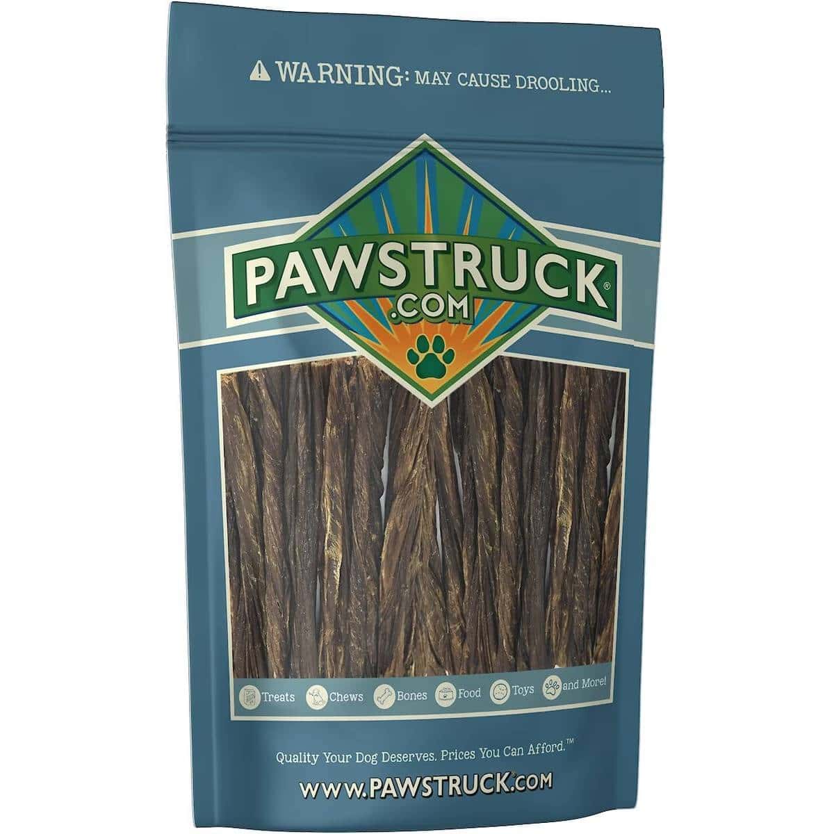 Pawstruck Junior Beef Gullet Bully Sticks Dog Treats 2024