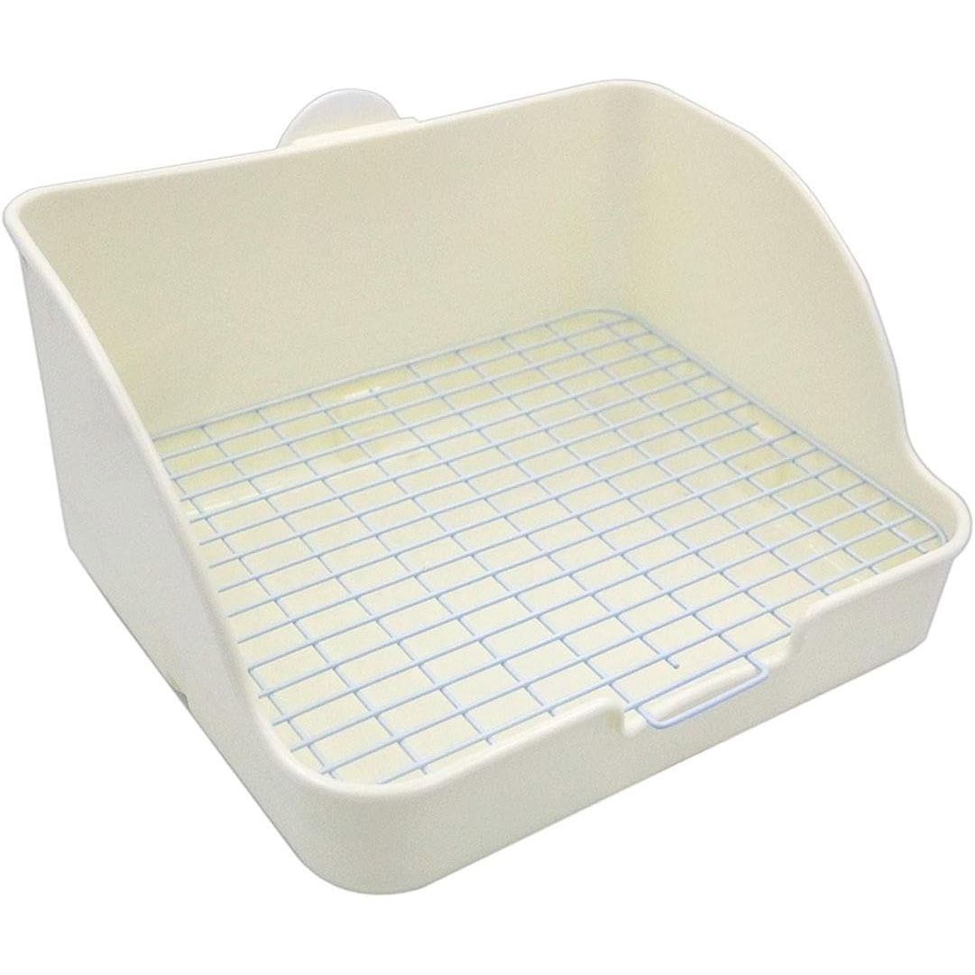 Pet Small Rat Toilet Square Potty Trainer Corner Litter Bedding Box Pet Pan for Small 