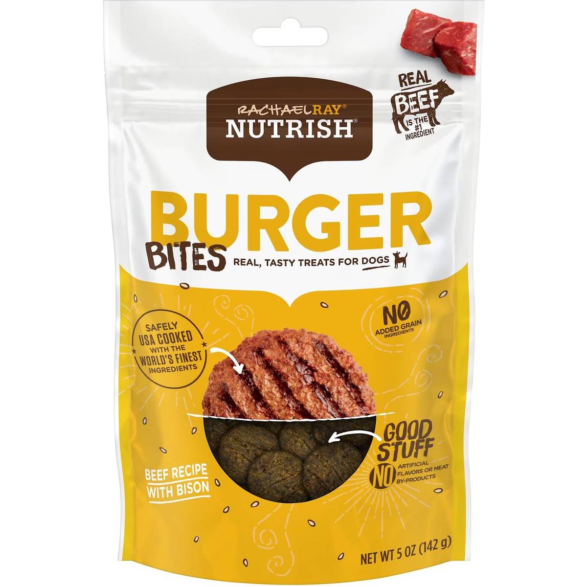 Rachel Ray Nutrish Burger Bites Dog Treats 2024