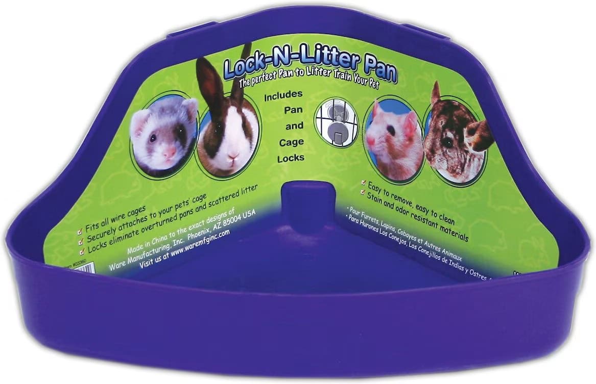 Ware Lock-N-Litter Small Animal Litter Pan